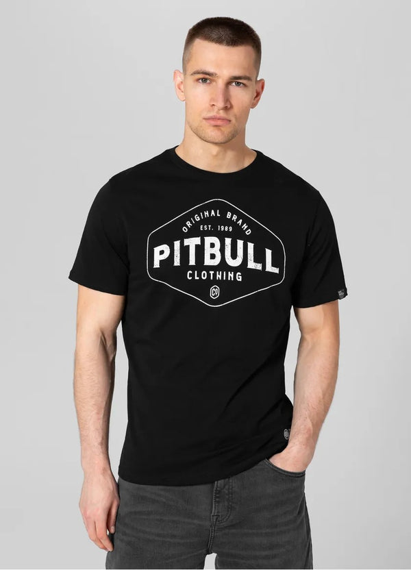 Pitbull Lekka bawełniana koszulka Pitbull Co. Czarna