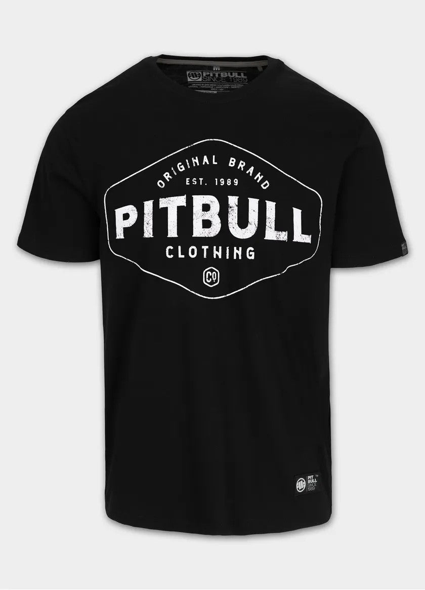 Pitbull Lekka bawełniana koszulka Pitbull Co. Czarna