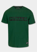 Pitbull T-shirt bawełniany Hilltop Zielony