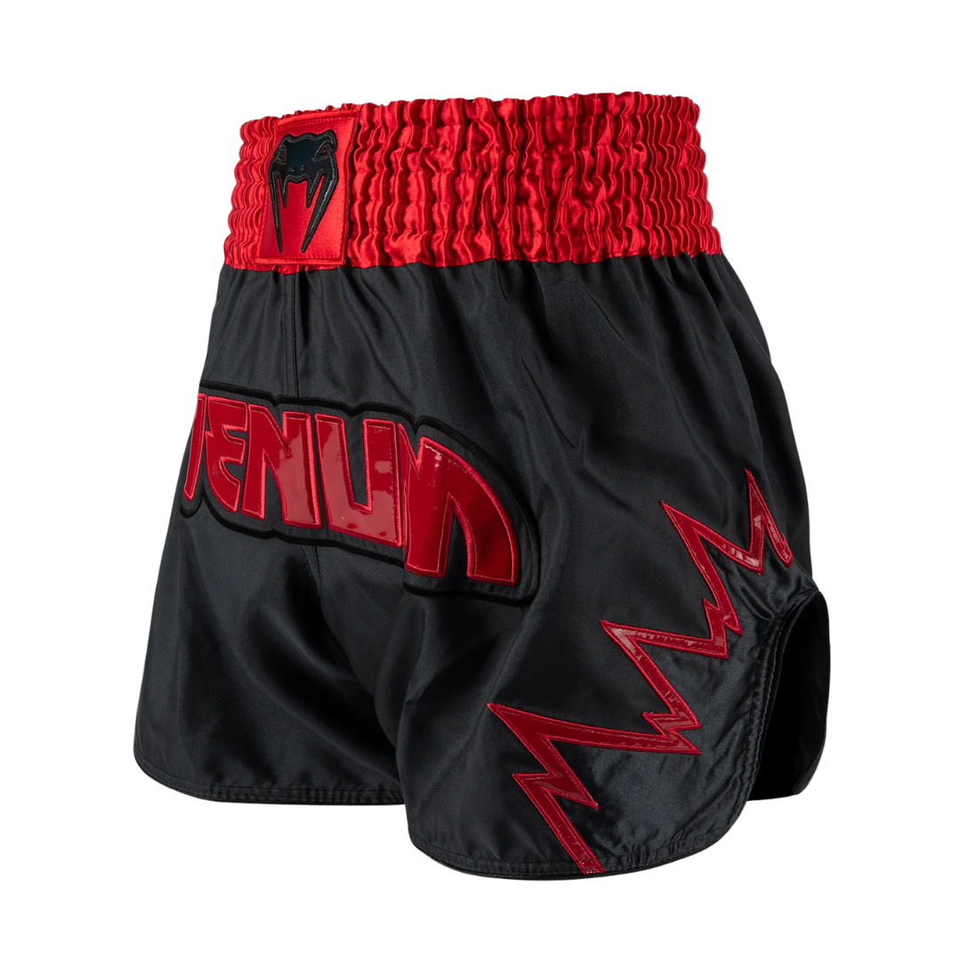 Venum Spodenki Muay Thai Inferno Czarno-Czerwone