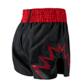 Venum Spodenki Muay Thai Inferno Czarno-Czerwone