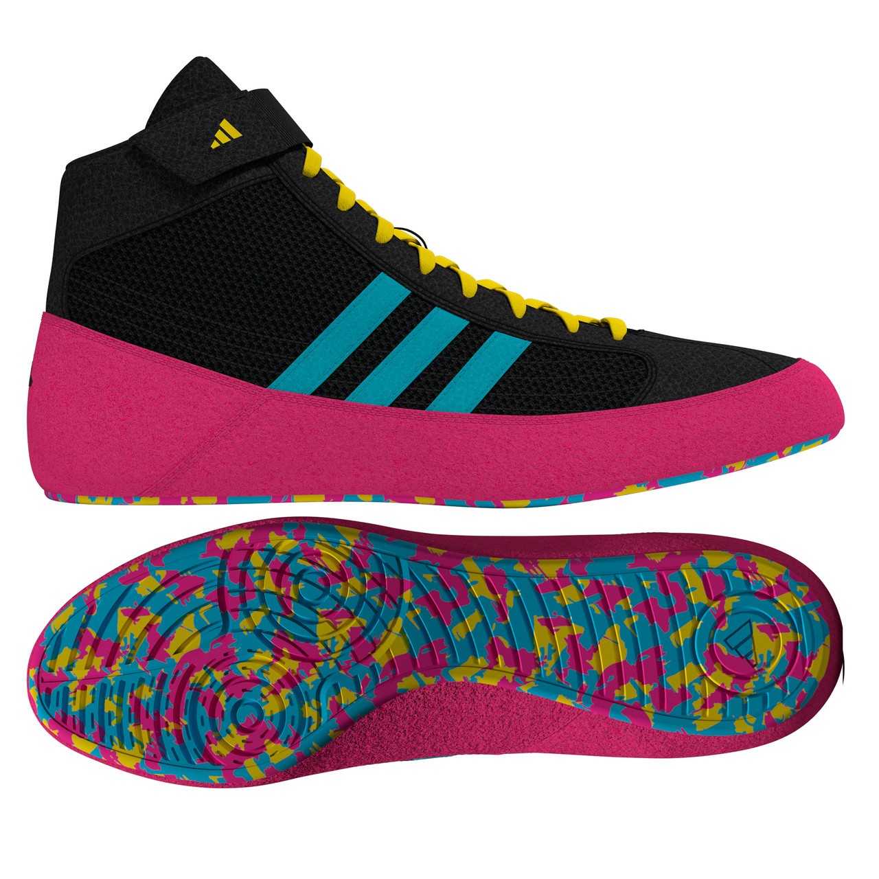 Adidas Buty Zapaśnicze Havoc Czarne/różowe