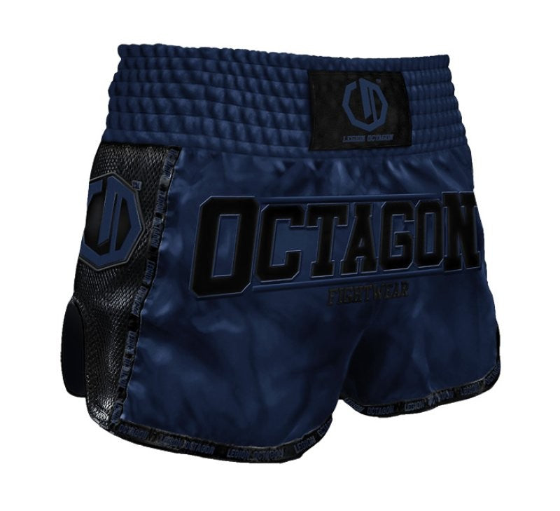 Octagon Spodenki Muay Thai Legion Future Premium Granatowe