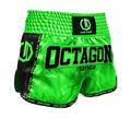Octagon Spodenki Muay Thai Legion Future Premium Zielone neonowe