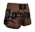 Octagon Spodenki Muay Thai Legion Future Premium Brązowe
