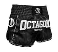Octagon Spodenki Muay Thai Legion Future Premium Czarne/białe