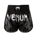 Venum Spodenki Muay Thai Nexus Czarne/Srebrne