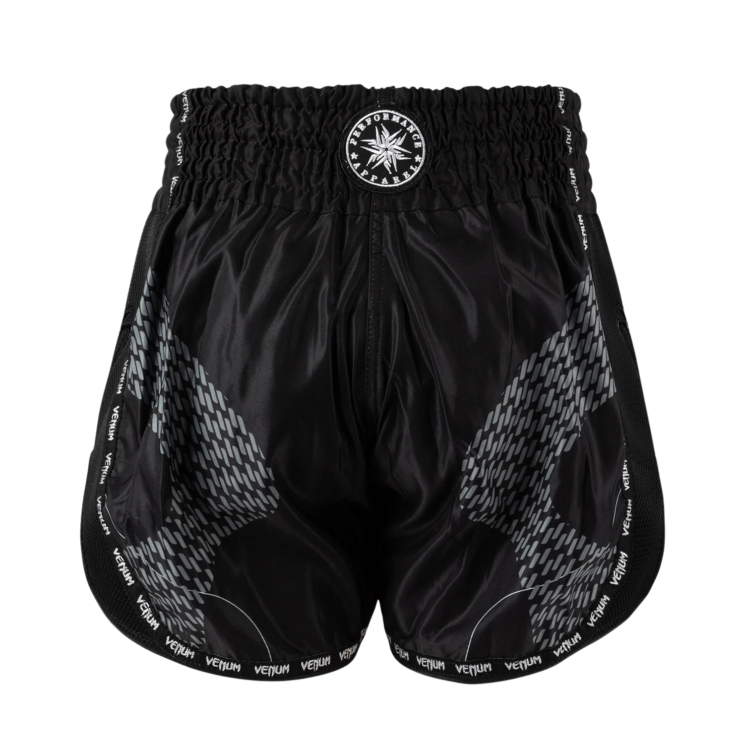 Venum Spodenki Muay Thai Nexus Czarne/Srebrne