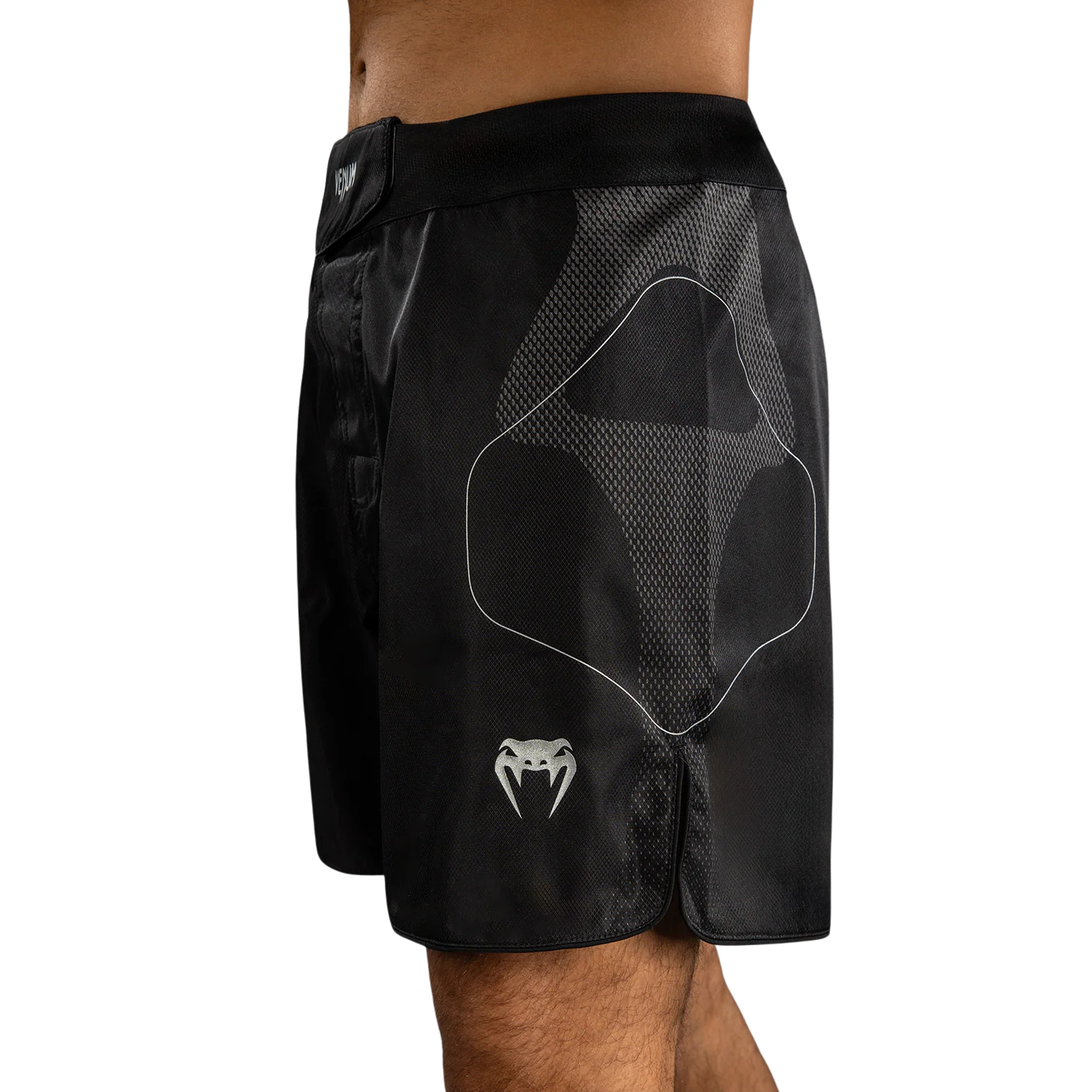 Venum Spodenki MMA Nexus Czarne/Srebrne