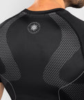Venum Rashguard Męski Nexus Krótki Rękaw Czarny/Srebrny