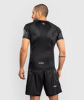 Venum Rashguard Męski Nexus Krótki Rękaw Czarny/Srebrny
