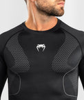 Venum Rashguard Męski Nexus Długi Rękaw Czarny/Srebrny