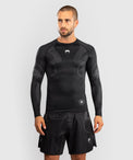 Venum Rashguard Męski Nexus Długi Rękaw Czarny/Srebrny