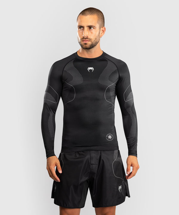 Venum Rashguard Męski Nexus Długi Rękaw Czarny/Srebrny