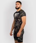 Venum Rashguard Męski Invader Krótki Rękaw Czarny/Piaskowy