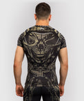 Venum Rashguard Męski Invader Krótki Rękaw Czarny/Piaskowy