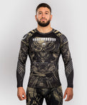 Venum Rashguard Męski Invader Długi Rękaw Czarny/Piaskowy