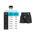 Venum Spodenki Muay Thai Nexus Czarne/Srebrne