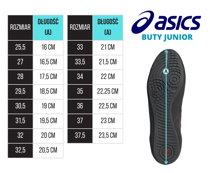 Asics Buty Zapaśnicze Dla Dzieci Matflex 7 GS Czarne