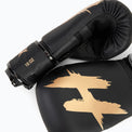 HOOK FIGHTING Rękawice Bokserskie Ready To Spar Czarne/Złote