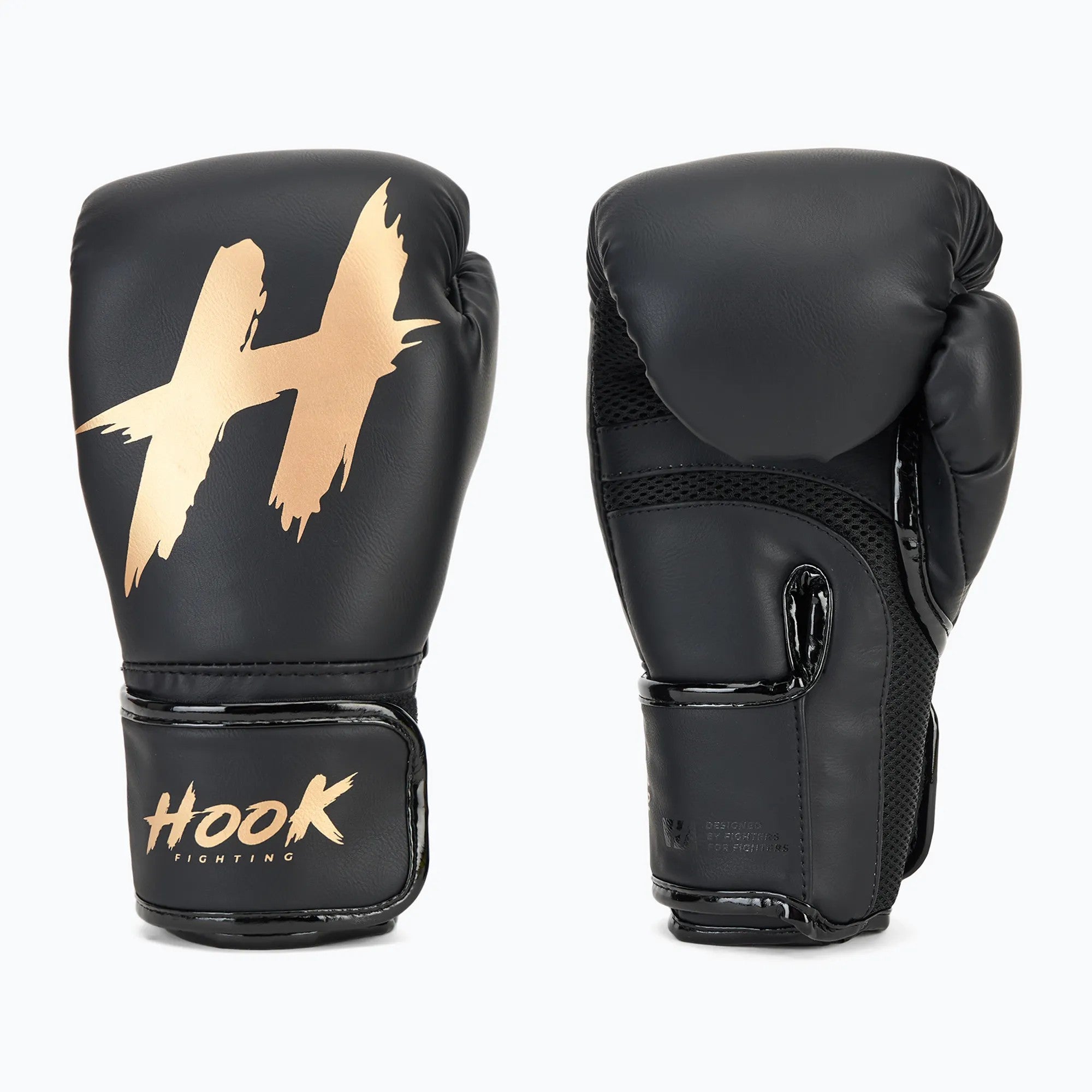 HOOK FIGHTING Rękawice Bokserskie Ready To Spar Czarne/Złote