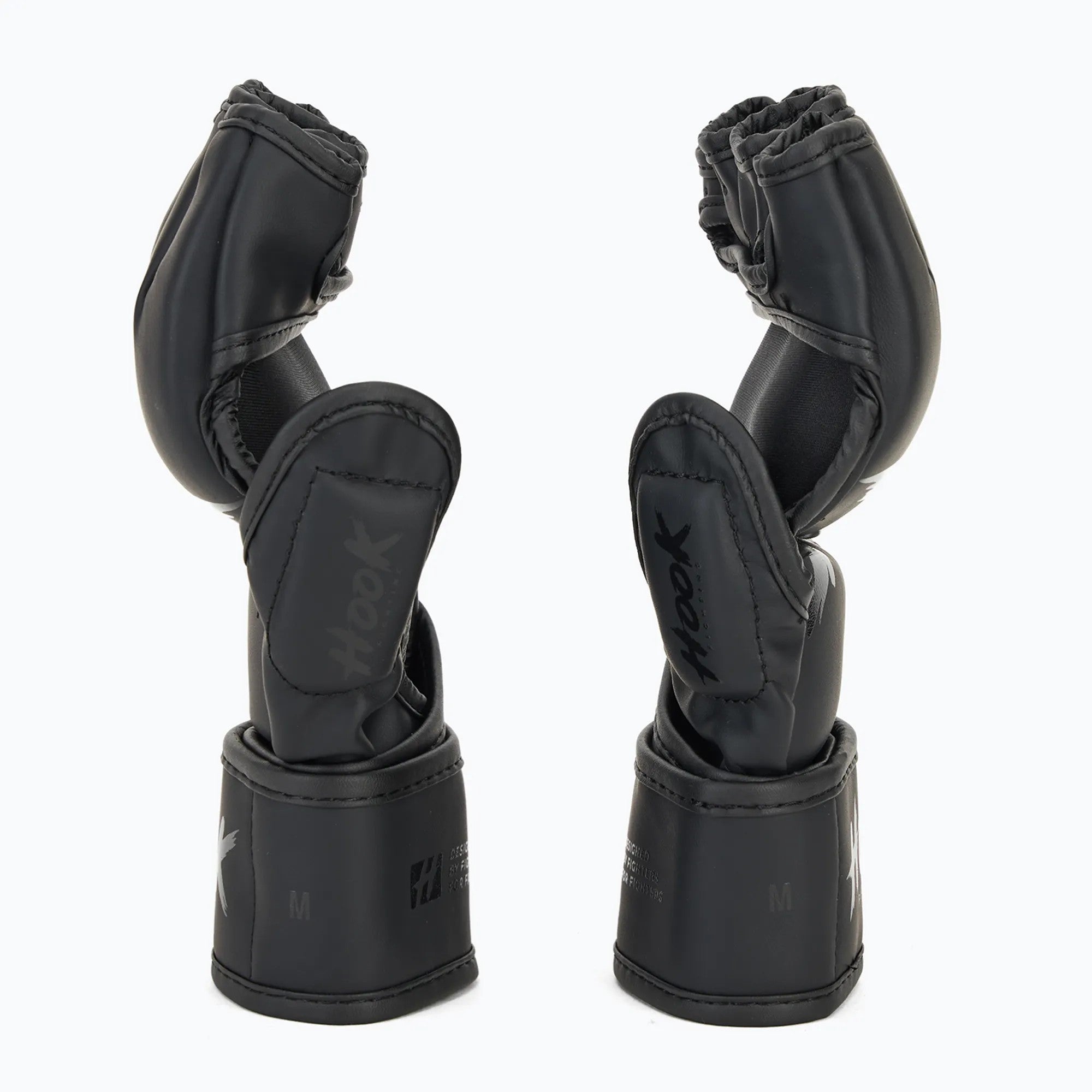 HOOK FIGHTING Rękawice do MMA Ready To Fight Czarne 4oz