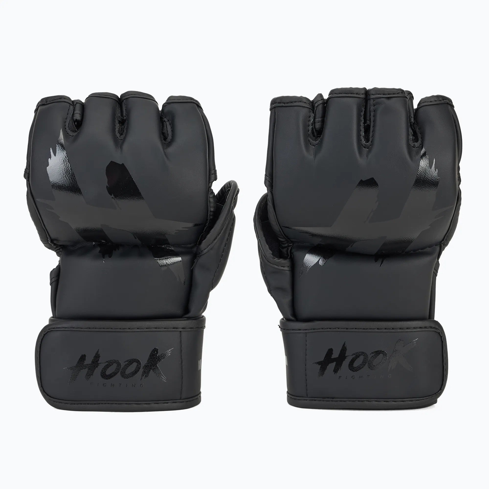 HOOK FIGHTING Rękawice do MMA Ready To Fight Czarne 4oz