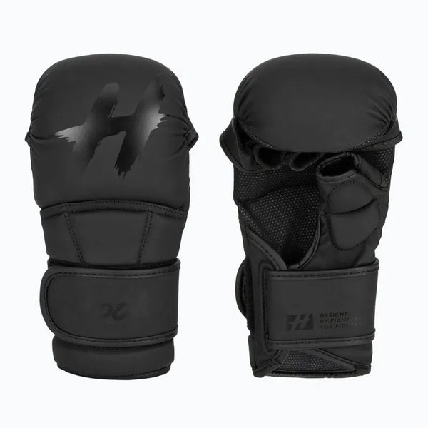 HOOK FIGHTING Rękawice sparingowe do MMA Czarne