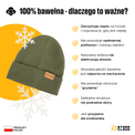 StormCloud Czapka zimowa beanie Khaki