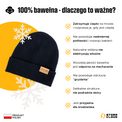 StormCloud Czapka zimowa beanie Czarna