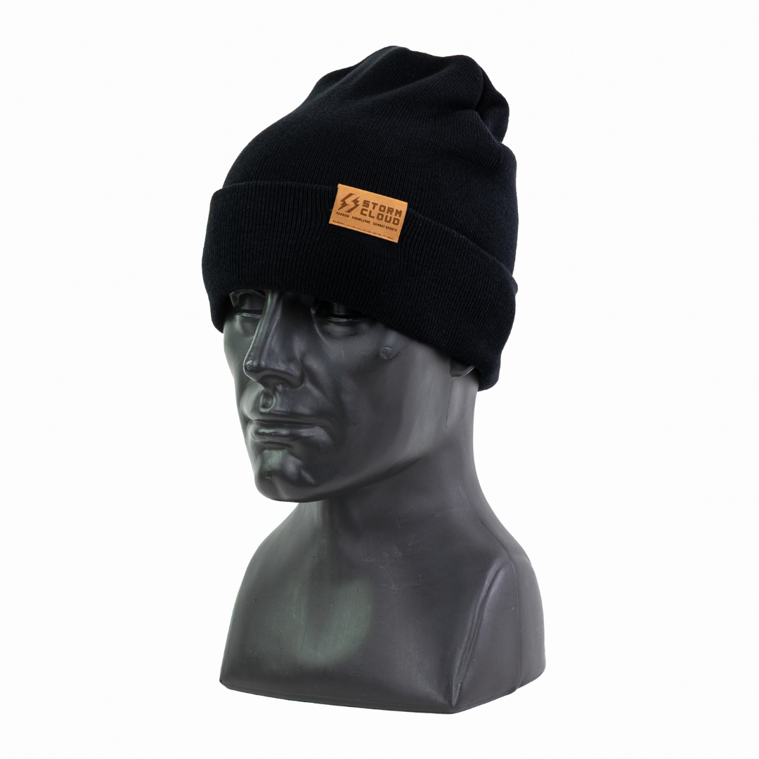 StormCloud Czapka zimowa beanie Czarna
