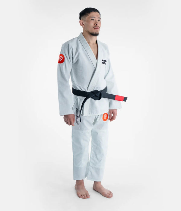 Progress Kimono/Gi BJJ Męskie Featherlight Lightweight Competition Białe