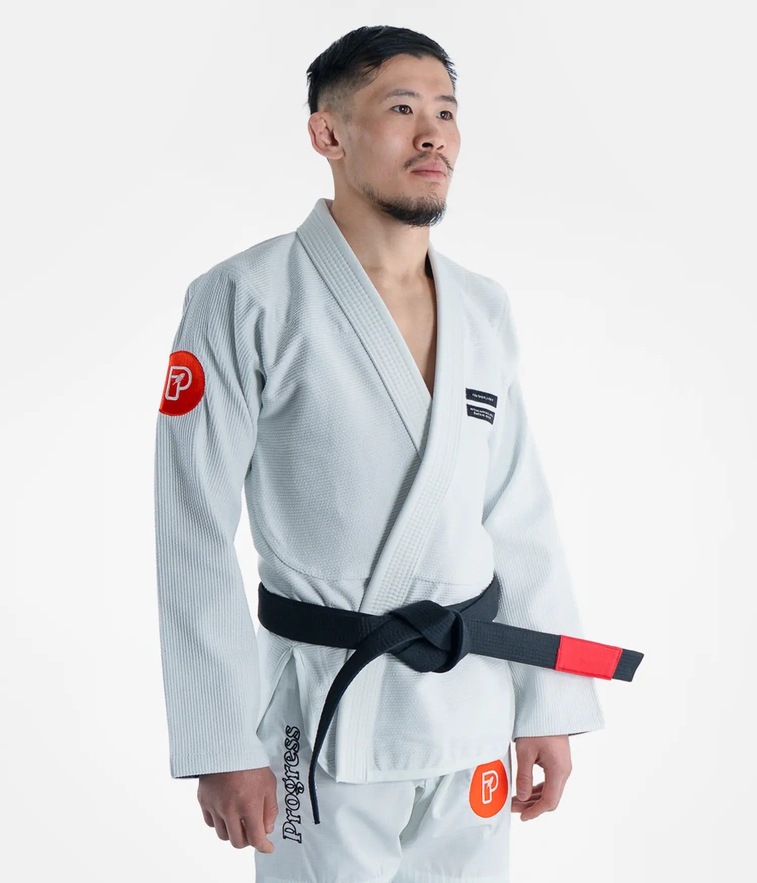 Progress Kimono/Gi BJJ Męskie Featherlight Lightweight Competition Białe