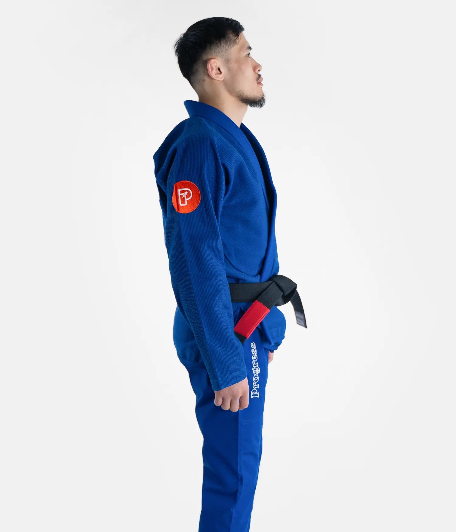 Progress Kimono/Gi BJJ Męskie Featherlight Lightweight Competition Niebieskie