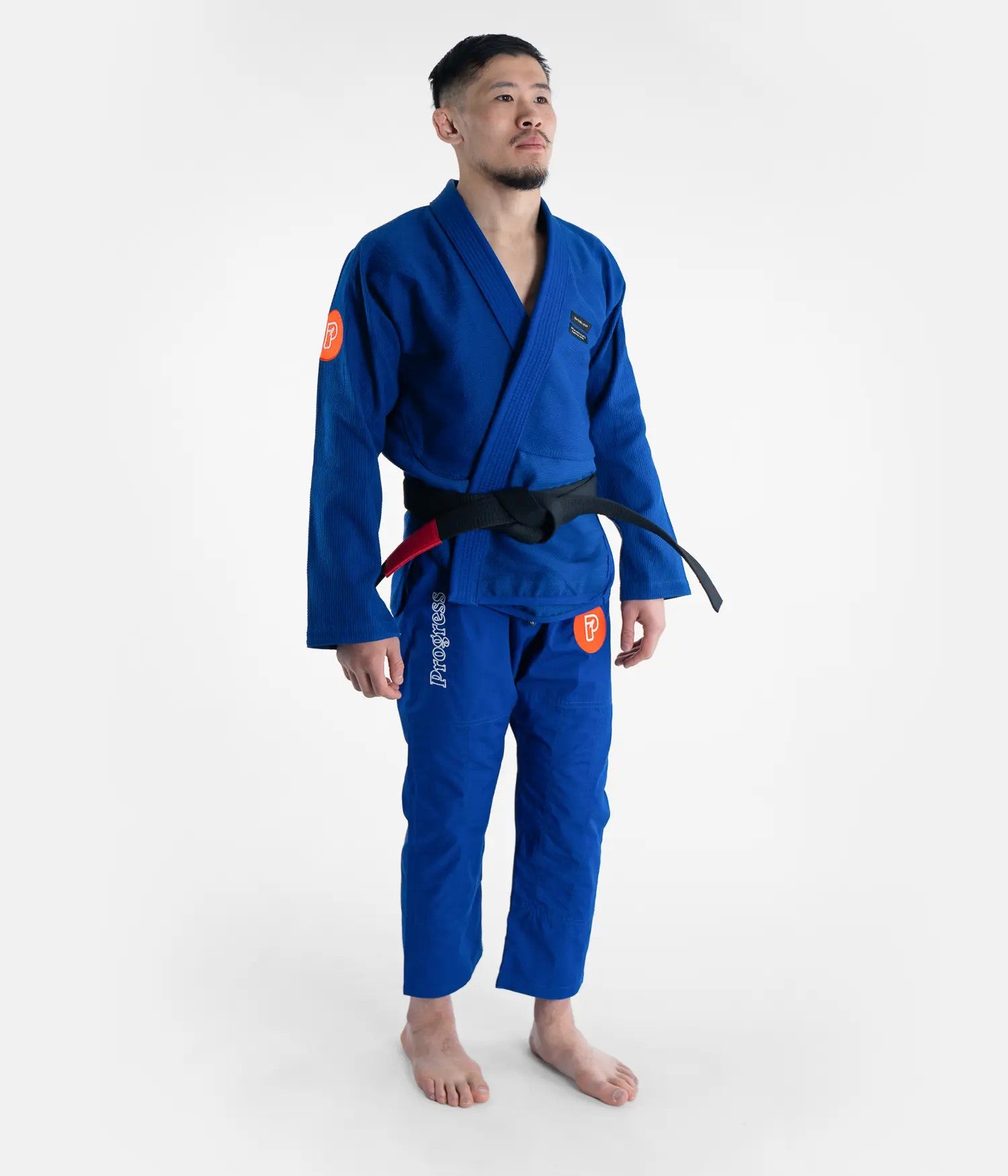 Progress Kimono/Gi BJJ Męskie Featherlight Lightweight Competition Niebieskie
