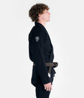 Progress Kimono/Gi BJJ Męskie The Academy Czarne + biały pas w komplecie