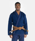 Progress Kimono/Gi BJJ Męskie The Academy Granatowe + biały pas w komplecie