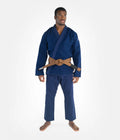 Progress Kimono/Gi BJJ Męskie The Academy Granatowe + biały pas w komplecie