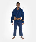 Progress Kimono/Gi BJJ Męskie The Academy Granatowe + biały pas w komplecie
