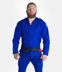 Progress Kimono/Gi BJJ Męskie The Academy Niebieskie + biały pas w komplecie
