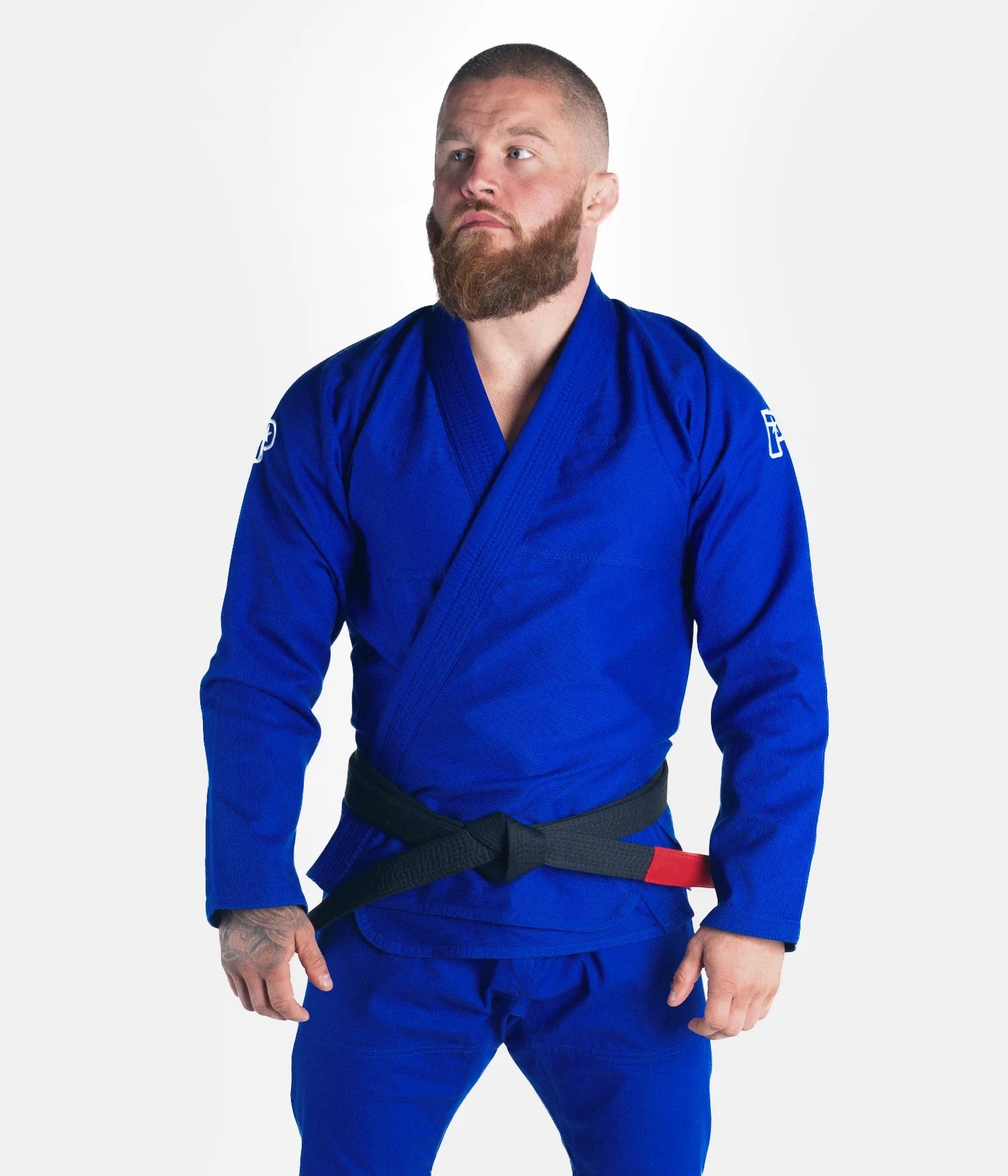 Progress Kimono/Gi BJJ Męskie The Academy Niebieskie + biały pas w komplecie