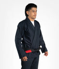 Progress Kimono/Gi BJJ Męskie The Academy Szare + biały pas w komplecie