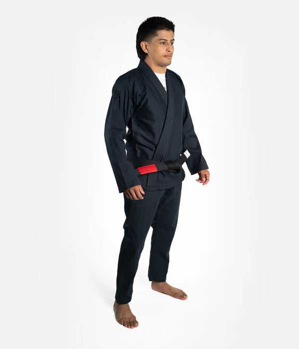 Progress Kimono/Gi BJJ Męskie The Academy Szare + biały pas w komplecie