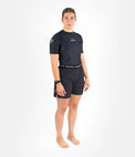 Progress Rashguard Męski Krótki Rękaw Academy Czarny