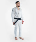 Progress Kimono/Gi BJJ Męskie The Academy Białe + biały pas w komplecie