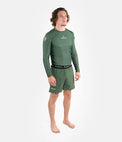 Progress Rashguard Męski Długi Rękaw Academy Khaki