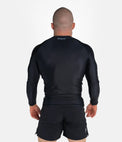 Progress Rashguard Męski Długi Rękaw Academy Czarny