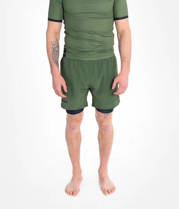 Progress Spodenki Academy+Hybrid Khaki