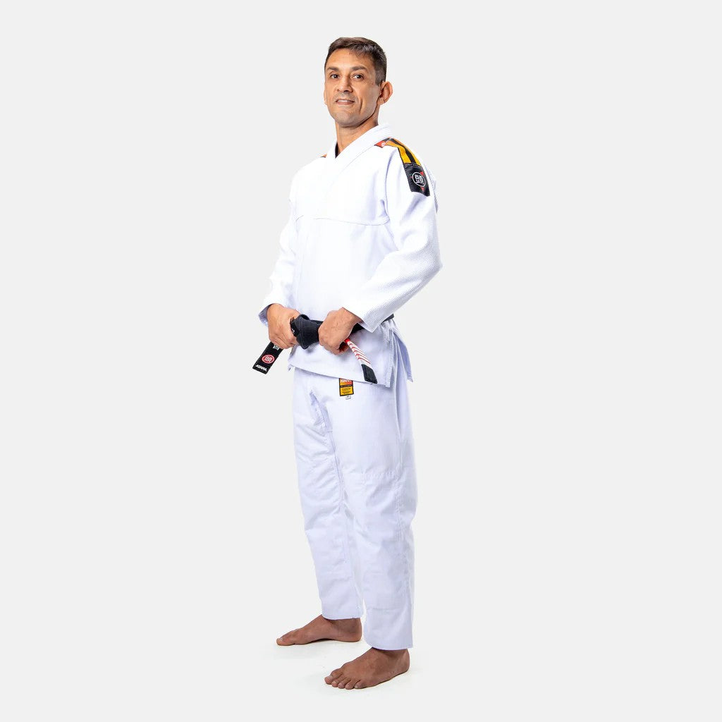 Atama Kimono/Gi Męskie BJJ Ultra Light Sunset Białe