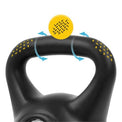 4FIZJO Kettlebell Bitumiczny 10kg - 12kg